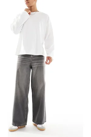 ASOS Super baggy jeans in washed