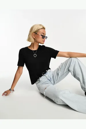 Object Premium slinky touch t-shirt in back