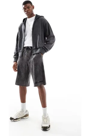Bershka Washed short co-ord in