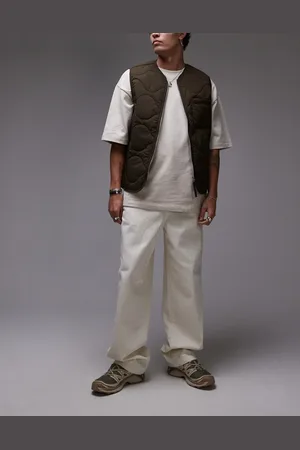 Dickies Madison loose fit denim jeans in ecru
