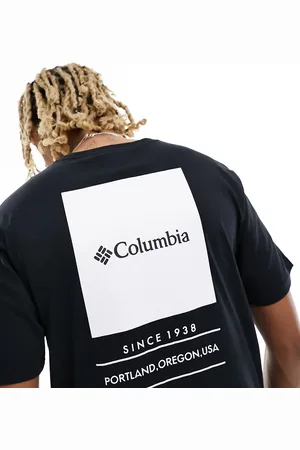 Columbia Barton Springs back print t-shirt in Exclusive at ASOS