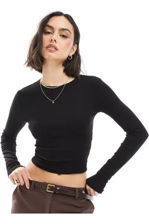 Bershka Long sleeve baby tee in