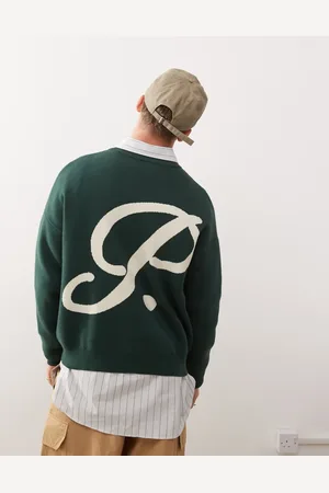 Prohibited Knitted jumper with back logo detail in