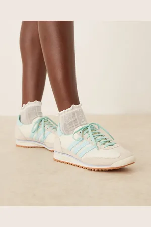 adidas SL 72 OG trainers in off white and blue