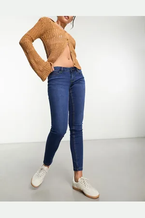 Noisy May Allie low rise skinny jeans in medium