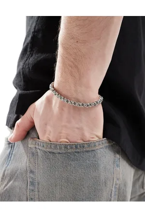 ASOS Chain twisted bracelet in tone