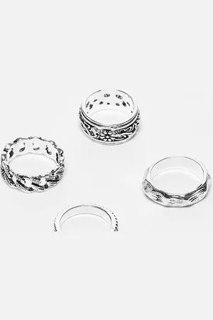 Reclaimed Unisex 4 ring pack in