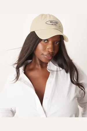 My Accessories Miami baseball cap in washed sand