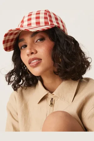 My Accessories Gingham cap in