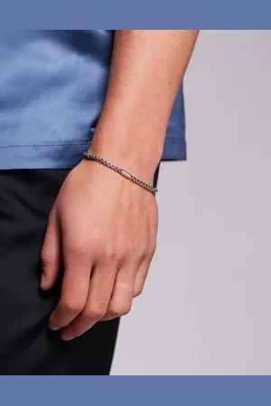 ASOS Waterproof stainless steel box chain bracelet in tone