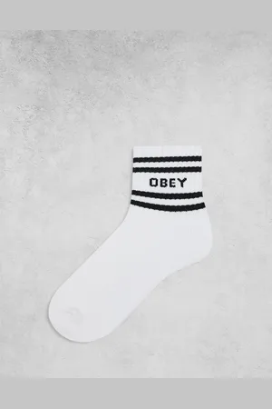 Obey Coop logo socks in