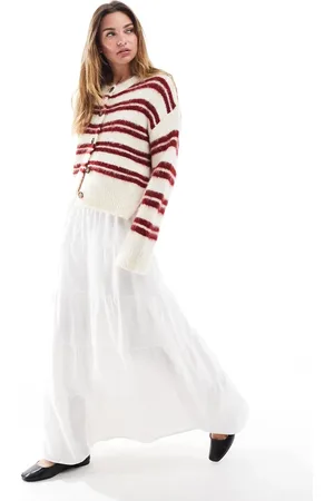 Cotton On Cotton On tiered maxi skirt in