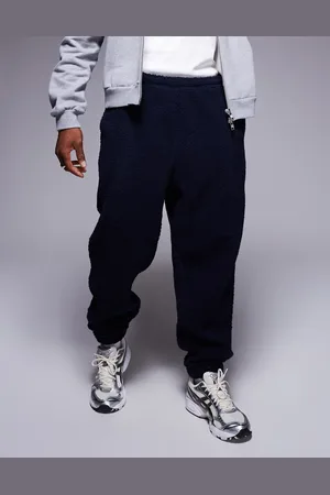 ASOS Oversized borg joggers in