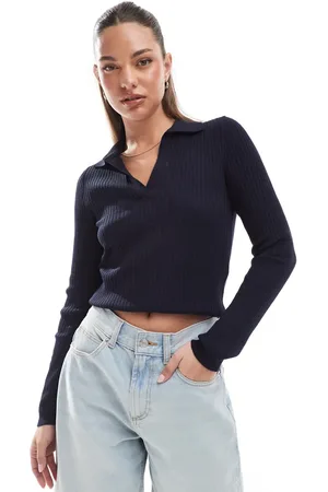 ONLY V-neck polo in