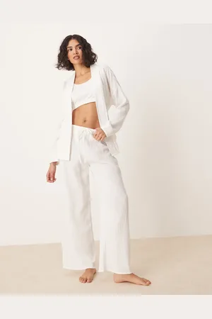 Luna Oversized pyjama bottoms co ord in