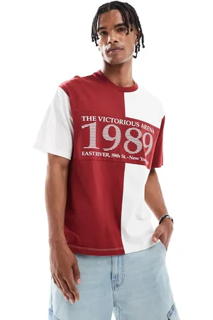 Bershka 1989 printed t-shirt in