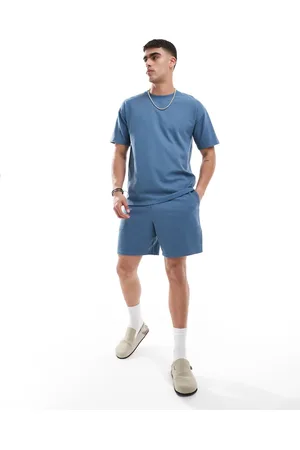 New Look Waffle jersey shorts co-ord in