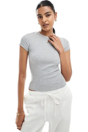 Bershka Short sleeve baby tee in