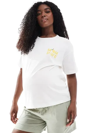 Mama;licious Mamalicious Maternity under the bump shorts in khaki