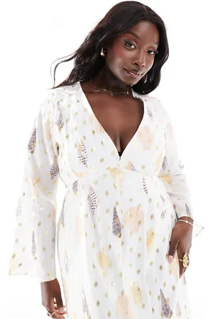 Never Fully Dressed Angie maxi dress in cream