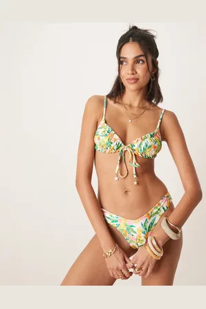 Kulani Kinis Golden hour Y cheeky bikini bottom in
