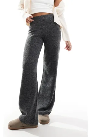 JJXX Knitted fluffy trouser in
