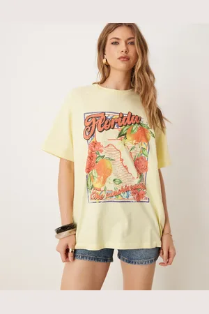 ASOS Oversized t-shirt with florida graphic in