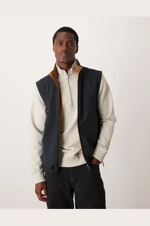 MANGO Technical reversible gilet in
