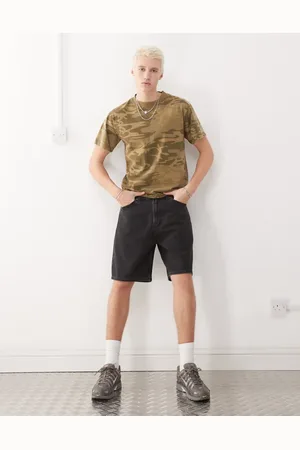 Weekday Galaxy baggy denim shorts in