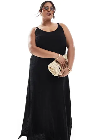ONLY Textured maxi dress in