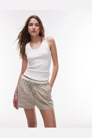 MANGO Seersucker pyjama short in stripe