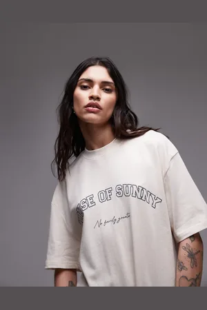 House of Sunny The family oversized t-shirt in marble