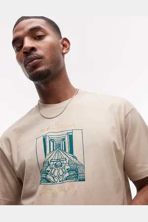 Carhartt Racer graphic t-shirt in beige