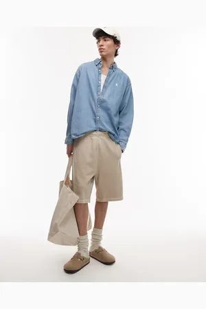 Carhartt Nelson sweat shorts in beige