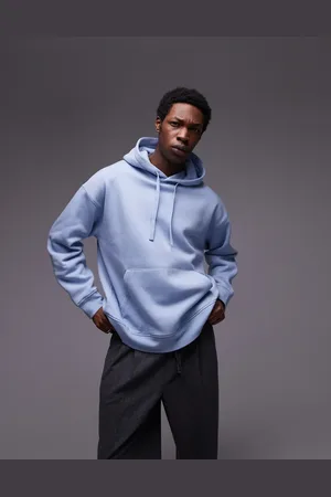 Topman Oversized fit hoodie in mid