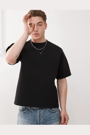 Weekday Premium scuba boxy fit t-shirt in