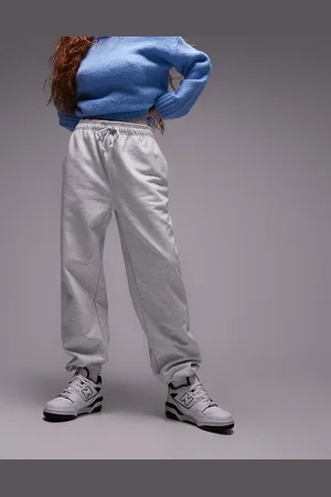 Topshop Oversized cuffed jogger in marl