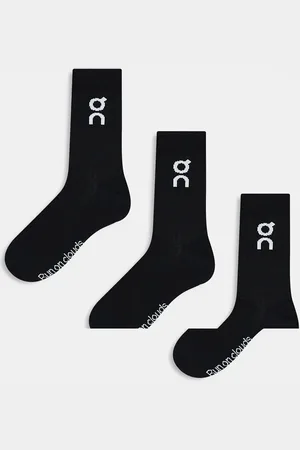 On Running ON 3 pack logo high socks in