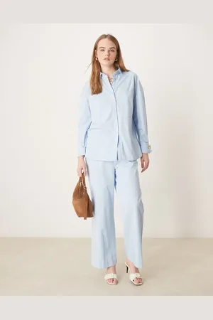 Pretty Lavish Cotton relaxed trouser co-ord in