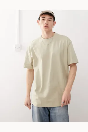 Weekday Oversized t-shirt in khaki
