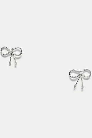 Kingsley Ryan Bow stud earrings in sterling