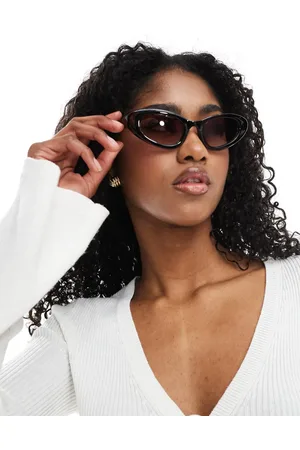 Monki Cat eye sunglasses in brown tortoise shell