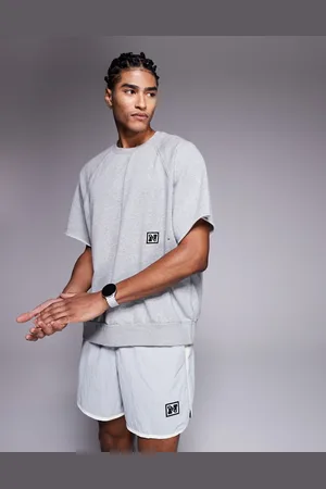 Nike Heritage fleece short sleeve top in