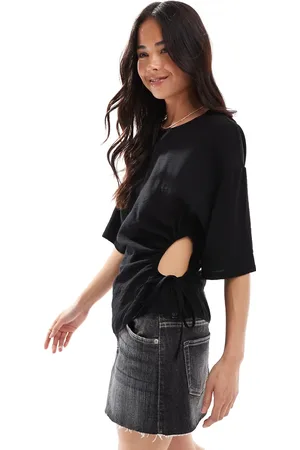 ASOS Asymmetric top with cut out side detail in