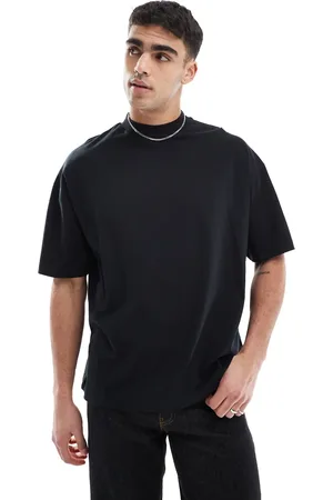 ASOS Essential oversized high neck t-shirt in