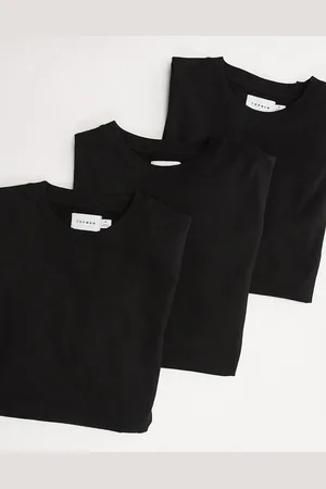 Topman 3 pack regular fit t-shirt in