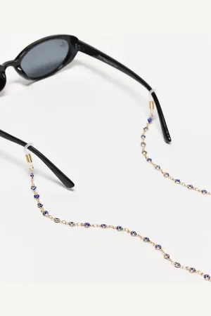 ASOS Sunglasses chain with eye detail in tone