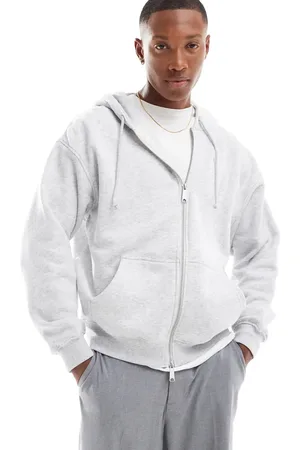 Cotton On Cotton On box fit pullover hoodie in marle