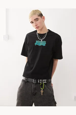 Weekday Great boxy fit t-shirt with front graphic print in