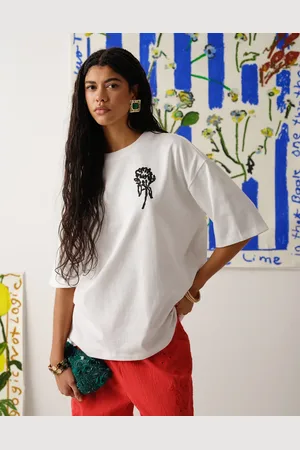 Topshop Graphic Bradley.B back print t-shirt in